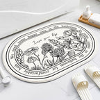 Bathroom Entrance Door Mat Cartoon Carpet - Grand Goldman