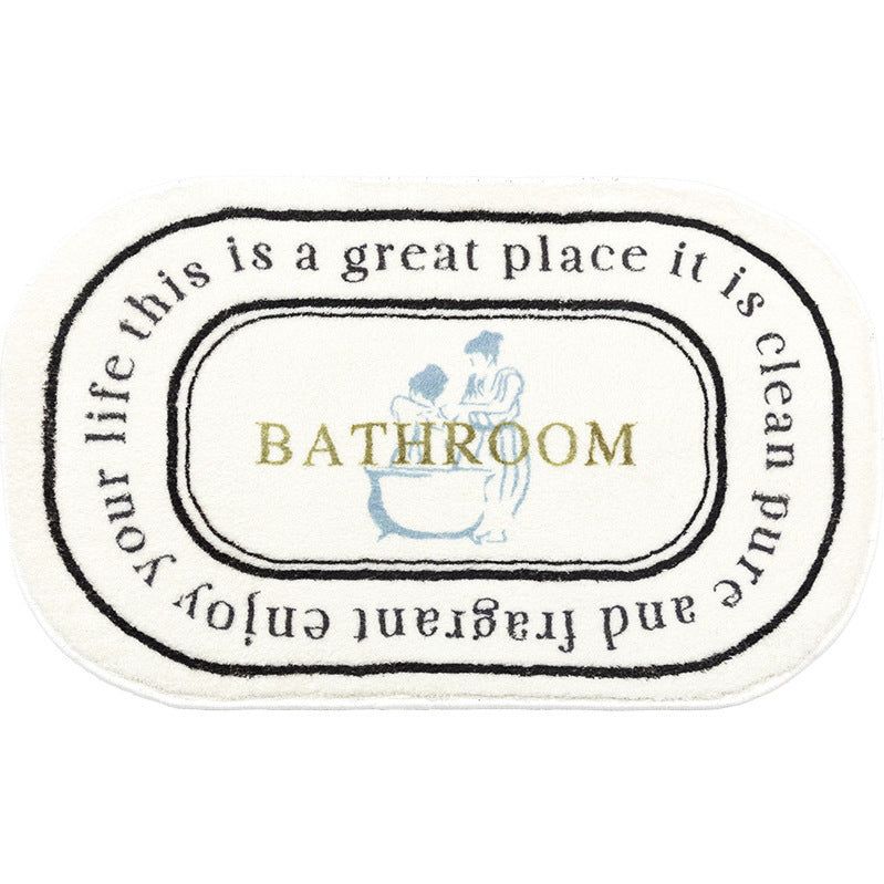 Bathroom Entrance Door Mat Cartoon Carpet - Grand Goldman