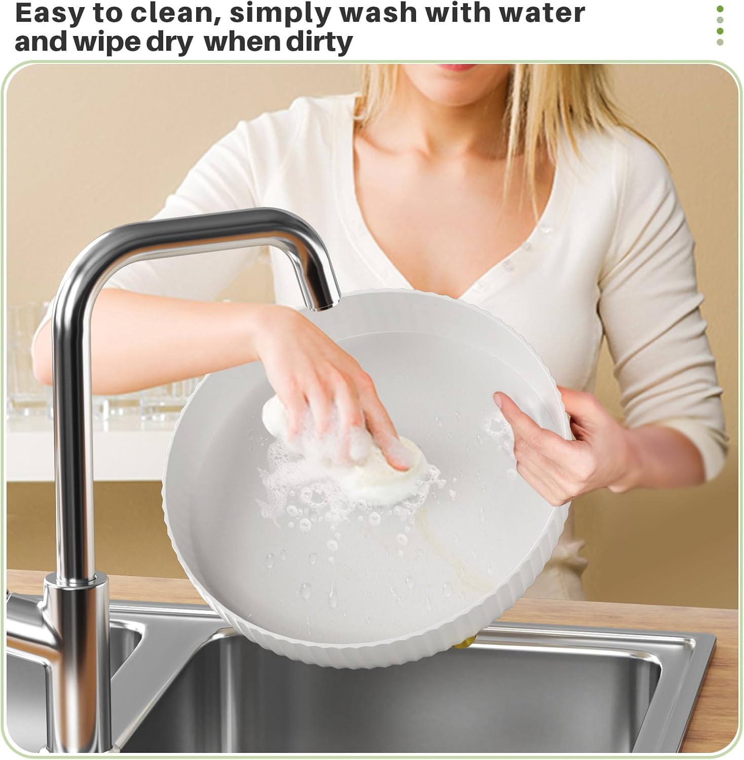 Bathroom Organizers and Storage - Rotating Makeup Organizer Tray for Perfume,Skincare,Cosmetics and Bathroom Storage,Lazy Susan Organizer,White - Grand Goldman