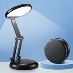 Battery Operated Lamp Rechargeable Lamp Foldable+Portable Light,9 Brightness Dimmable Cordless Lamp Rechargeable Light Wireless Lamp Mini Lamp,Cordless Lamps Rechargeable Cordless Table Lamp USB Light - Grand Goldman