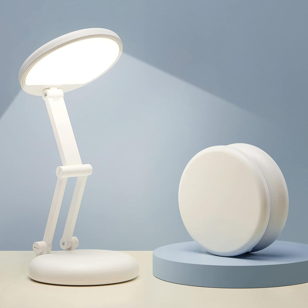 Battery Operated Lamp Rechargeable Lamp Foldable+Portable Light,9 Brightness Dimmable Cordless Lamp Rechargeable Light Wireless Lamp Mini Lamp,Cordless Lamps Rechargeable Cordless Table Lamp USB Light - Grand Goldman