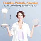 Battery Operated Lamp Rechargeable Lamp Foldable+Portable Light,9 Brightness Dimmable Cordless Lamp Rechargeable Light Wireless Lamp Mini Lamp,Cordless Lamps Rechargeable Cordless Table Lamp USB Light - Grand Goldman