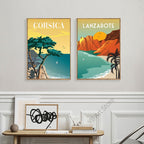 Beach Travel City Poster Travel Scenery - Grand Goldman