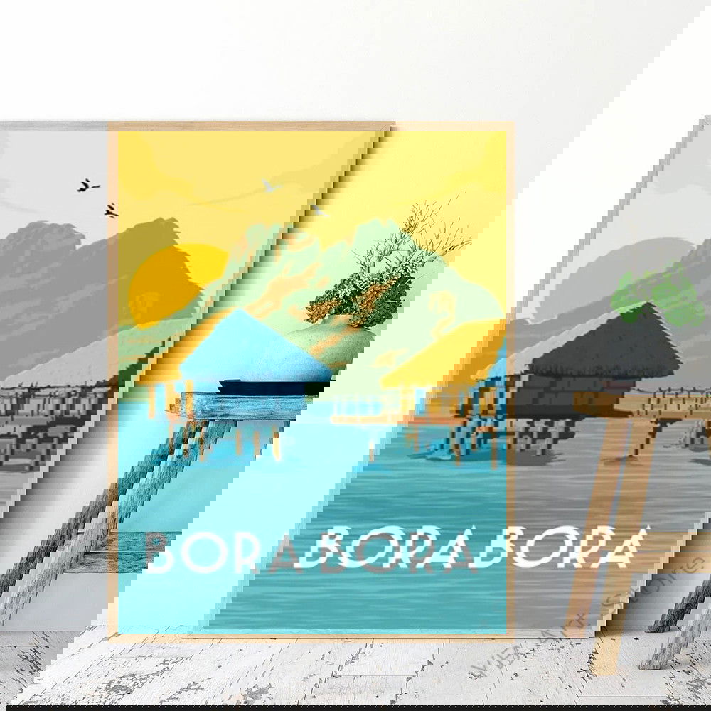 Beach Travel City Poster Travel Scenery - Grand Goldman