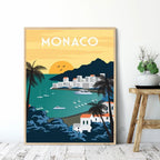 Beach Travel City Poster Travel Scenery - Grand Goldman