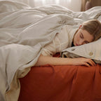 Bedsure Linen Duvet Cover King - Linen Cotton Blend Duvet Cover Set,Linen Color,3 Pieces,1 Duvet Cover 104 x 90 Inches and 2 Pillowcases,Comforter Sold Separately - Grand Goldman