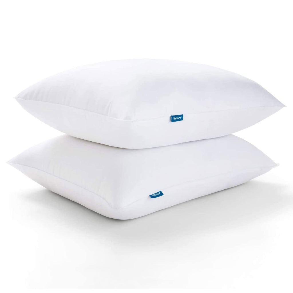 Bedsure Pillows Queen Size Set of 2 - Queen Pillows 2 Pack Hotel Quality Bed Pillows for Sleeping Soft and Supportive Pillows for Side, Back Sleepers - Grand Goldman