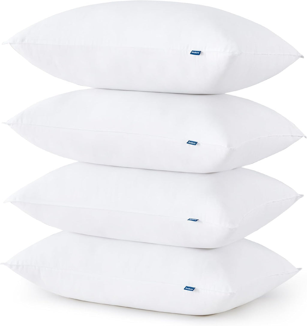 Bedsure Pillows Queen Size Set of 2 - Queen Pillows 2 Pack Hotel Quality Bed Pillows for Sleeping Soft and Supportive Pillows for Side, Back Sleepers - Grand Goldman
