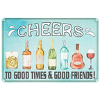 Beer Menu Free Beer Toorrow Metal Tin Signs Posters Plate Wall Decor for Bars Man Cave Cafe Clubs Retro Posters Plaque - Grand Goldman