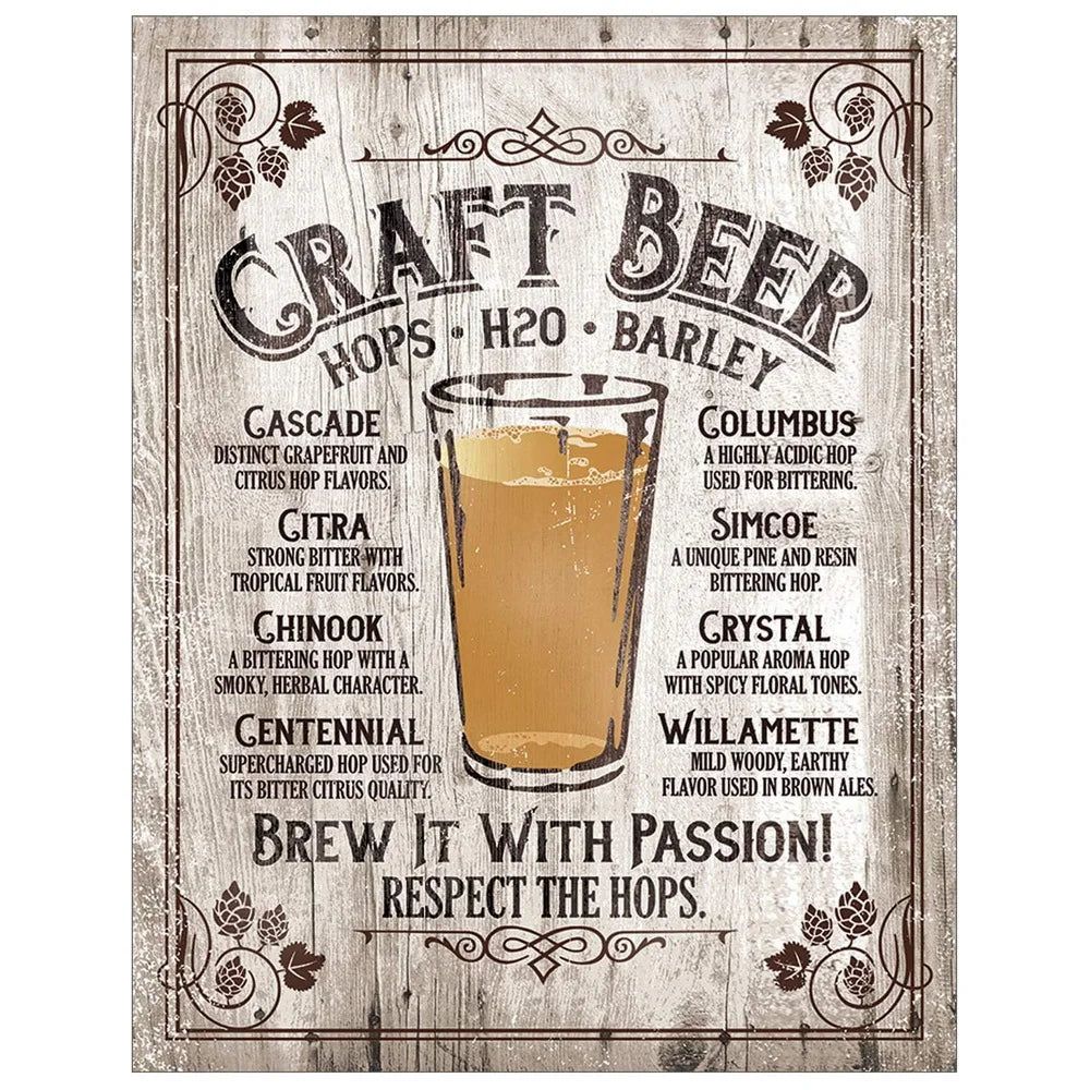 Beer Menu Free Beer Toorrow Metal Tin Signs Posters Plate Wall Decor for Bars Man Cave Cafe Clubs Retro Posters Plaque - Grand Goldman