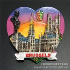 Belgium Brussels Fridge Magnet Souvenirs Manneken Pis Pee Statue magnetive sticker for the Refrigerator Decoration gift ideas - Grand Goldman
