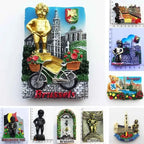 Belgium Brussels Fridge Magnet Souvenirs Manneken Pis Pee Statue magnetive sticker for the Refrigerator Decoration gift ideas - Grand Goldman