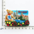 Belgium Brussels Fridge Magnet Souvenirs Manneken Pis Pee Statue magnetive sticker for the Refrigerator Decoration gift ideas - Grand Goldman