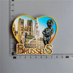 Belgium Brussels Fridge Magnet Souvenirs Manneken Pis Pee Statue magnetive sticker for the Refrigerator Decoration gift ideas - Grand Goldman