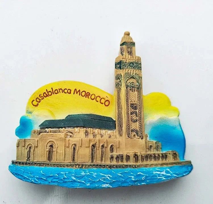 Belgium Brussels Marocco Fridge Magnets Syrian Turkey Italy Barcelona Refrigerator Magnets Magnetic Stickers Travel Souvenirs - Grand Goldman