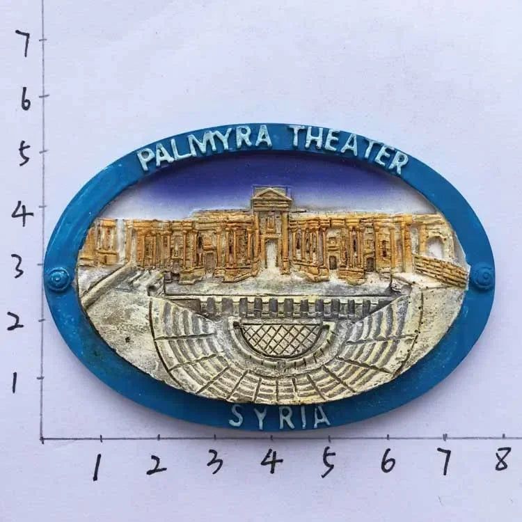 Belgium Brussels Marocco Fridge Magnets Syrian Turkey Italy Barcelona Refrigerator Magnets Magnetic Stickers Travel Souvenirs - Grand Goldman