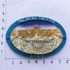 Belgium Brussels Marocco Fridge Magnets Syrian Turkey Italy Barcelona Refrigerator Magnets Magnetic Stickers Travel Souvenirs - Grand Goldman