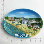 Belgium Brussels Marocco Fridge Magnets Syrian Turkey Italy Barcelona Refrigerator Magnets Magnetic Stickers Travel Souvenirs - Grand Goldman