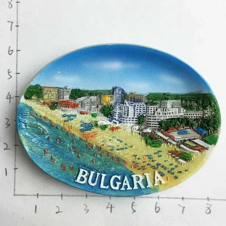 Belgium Brussels Marocco Fridge Magnets Syrian Turkey Italy Barcelona Refrigerator Magnets Magnetic Stickers Travel Souvenirs - Grand Goldman