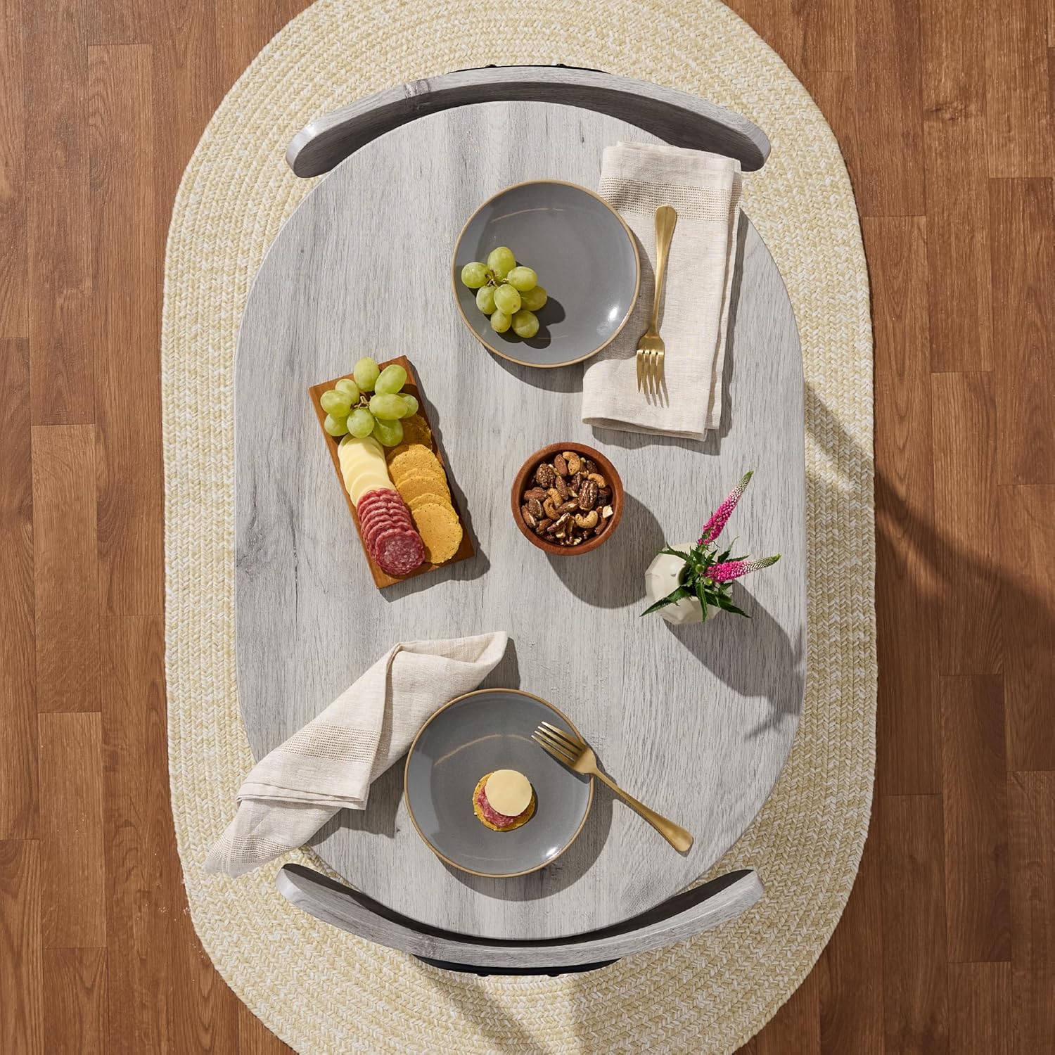 Best Choice Products 3-Piece Modern Oval Dining Table Set, Small Kitchen Dinette w/ 2 Chairs, Metal Frame, Curved Backrests - Pink/Gold - Grand Goldman