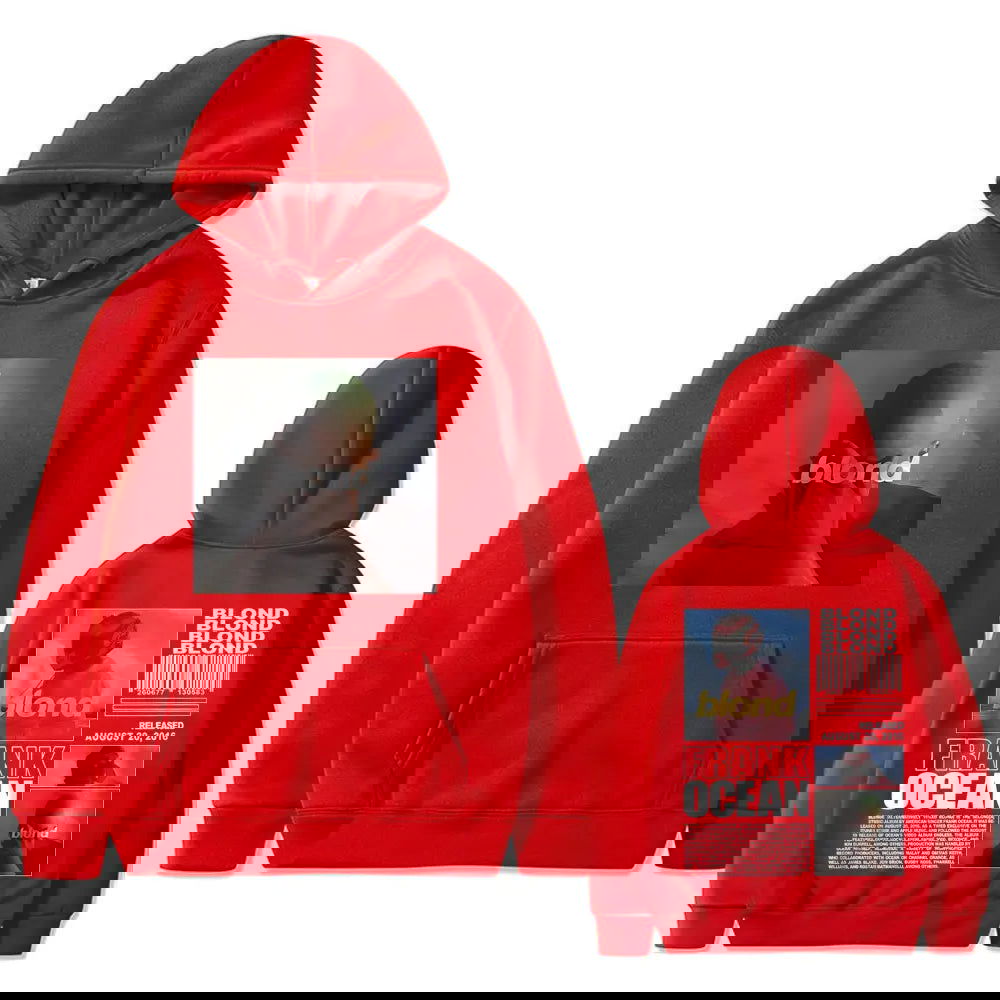 Best Famous Rapper Frank Oversized Hoodie Ocean Hip Hop Hoodies Fashion Blond Album Graphic Sweatshirt Male Vintage Streetwear - Grand Goldman