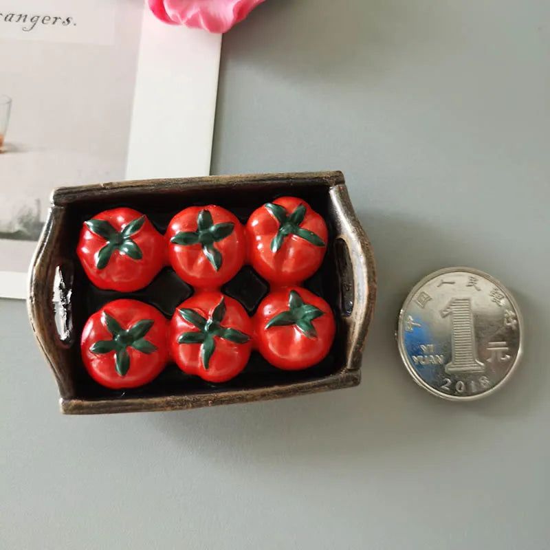 Bionic Food Fridge Magnets 3d Simulation Food Cute Refrigerator Magnetic Stickers for Photo Magnetic Sticker Kitchen Decoration - Grand Goldman