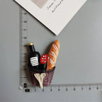 Bionic Food Fridge Magnets 3d Simulation Food Cute Refrigerator Magnetic Stickers for Photo Magnetic Sticker Kitchen Decoration - Grand Goldman