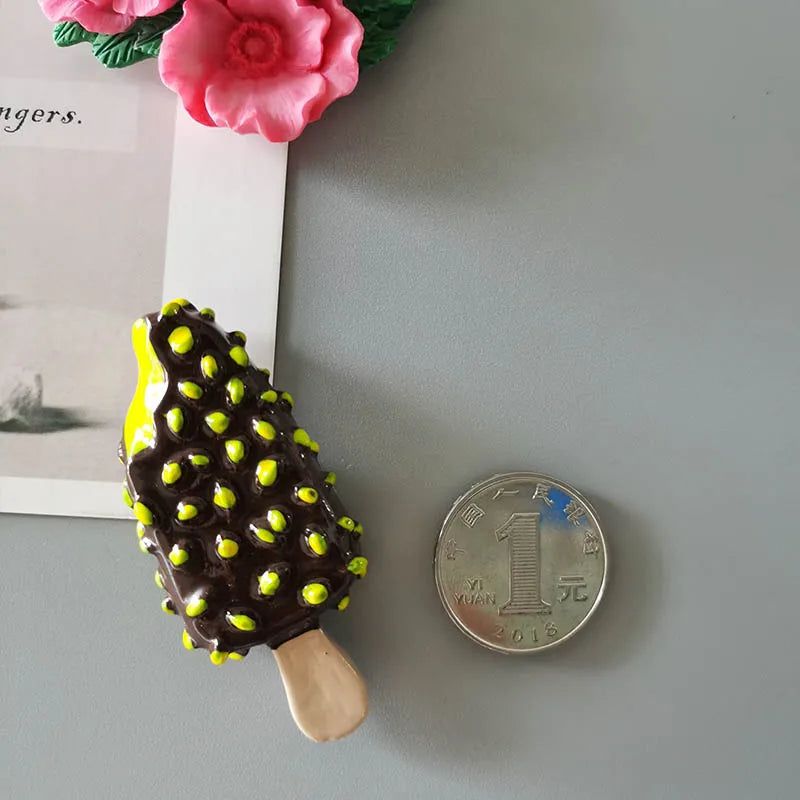 Bionic Food Fridge Magnets 3d Simulation Food Cute Refrigerator Magnetic Stickers for Photo Magnetic Sticker Kitchen Decoration - Grand Goldman