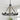 Black Farmhouse Chandelier, 6-Light Wagon Wheel Chandelier with Adjustable Height, Dining Room Light Fixture, Hanging Lights for Kitchen Island, Living Room, Bedroom, Entryway, E12 Base - Grand Goldman