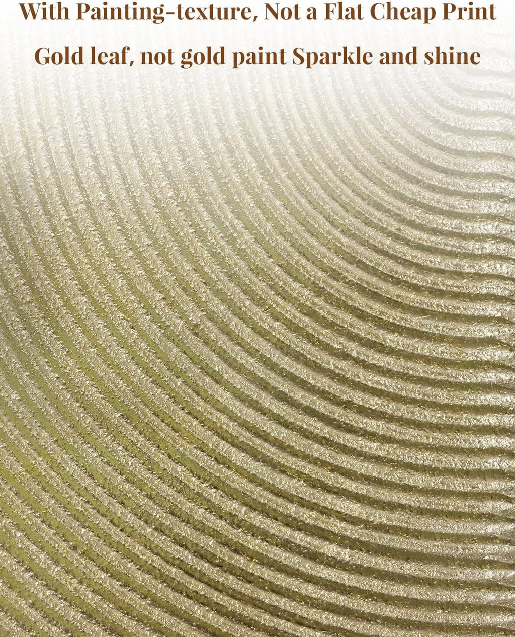 Black Gold Abstract Wall Art - Hand-Painted Geometric Line Spiral Duo Abstract Shapes Canvas Artwork Decor, Set of 2, 24 x 36 Inches, Framed Wall Art - Grand Goldman