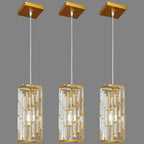 Black Pendant Lighting Modern Pendant Light, Mini Crystal Chandeliers,Adjustable Pendant Light Fixture for Kitchen Island Dinning Room Bedroom (3 Pack) - Grand Goldman