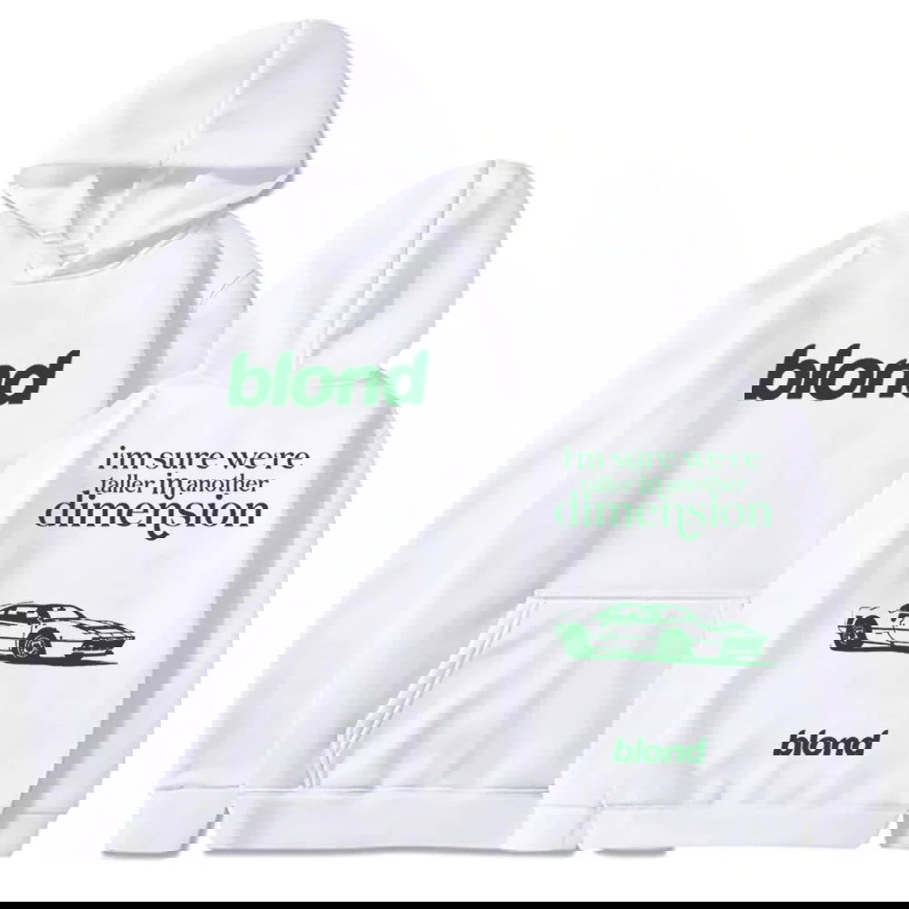 Blond Album Hoodie Frank Ocean White Ferrari Music Women Men Harajuku Long Sleeve Sweatshirts - Grand Goldman