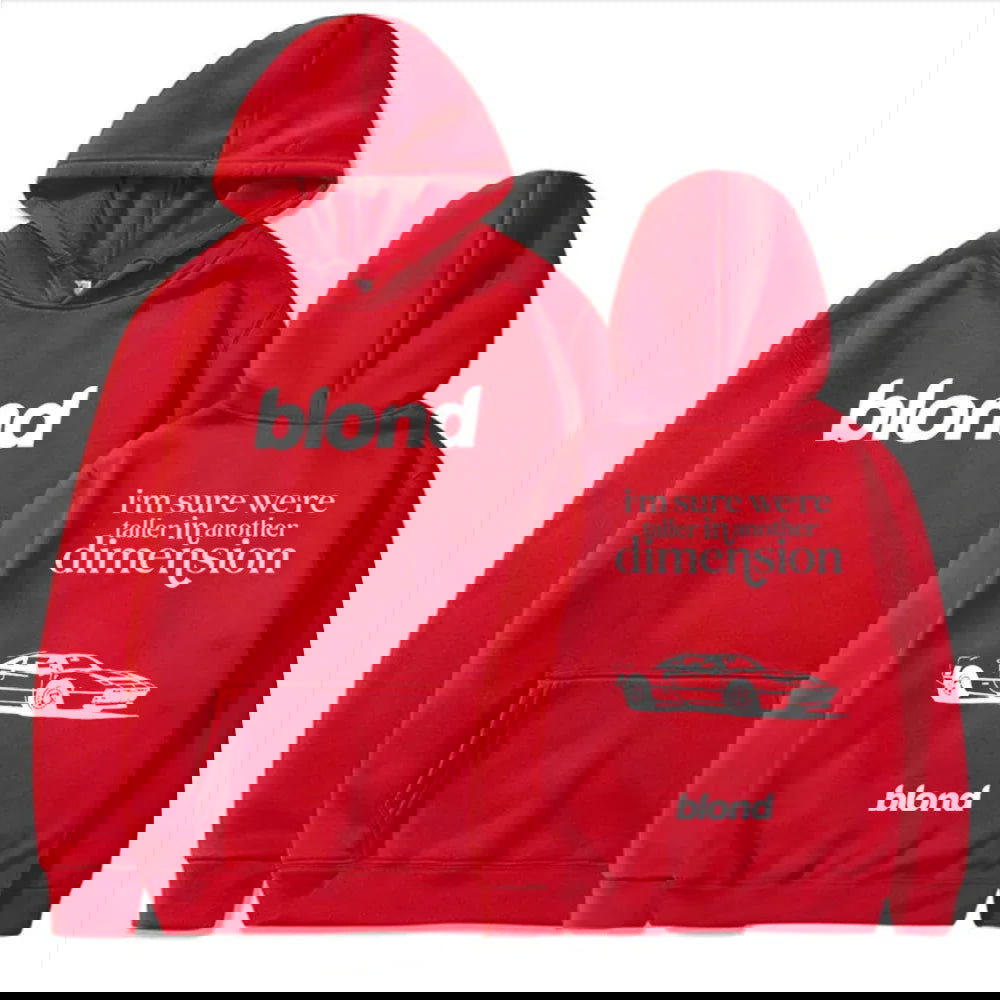 Blond Album Hoodie Frank Ocean White Ferrari Music Women Men Harajuku Long Sleeve Sweatshirts - Grand Goldman