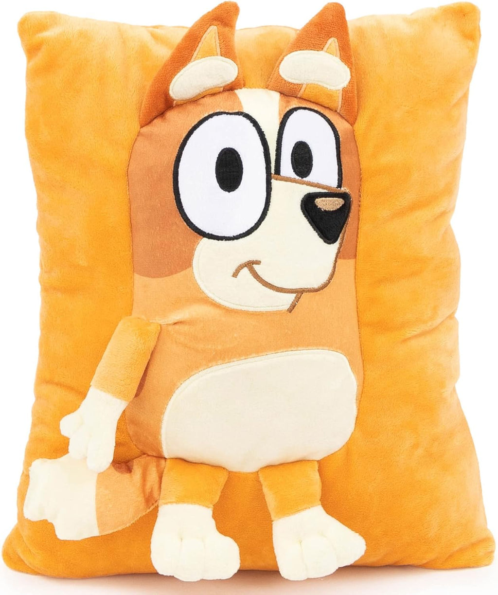 Bluey Bingo Snuggle Pillow - Super Soft Plush Decorative Throw Pillow – Measures 13 Inches (Official Product) - Grand Goldman
