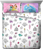 Bluey & Bingo Twin Comforter Set - 5 Piece Bed Set Includes Sheet Set & Pillow Covers - Super Soft Clouds & Stars Kids Bedding - Grand Goldman