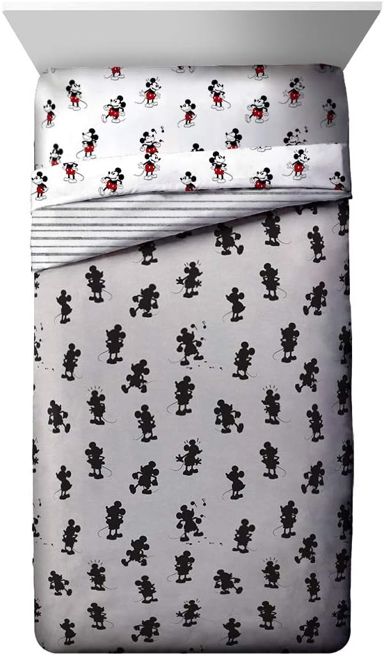 Bluey & Bingo Twin Comforter Set - 5 Piece Bed Set Includes Sheet Set & Pillow Covers - Super Soft Clouds & Stars Kids Bedding - Grand Goldman