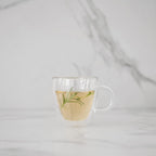 Bodum 10oz Bistro Double Wall Insulated Mug, High-Heat Borosilicate Glass, Set of 2, Clear - Grand Goldman