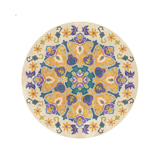 Bohemian Circular Carpet Ins Style Retro - Grand Goldman