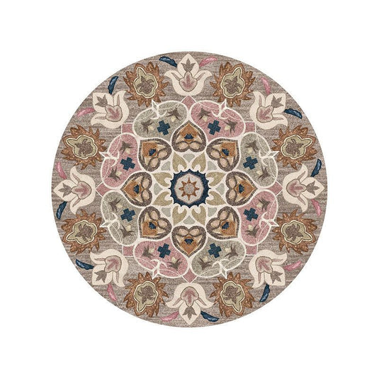 Bohemian Circular Carpet Ins Style Retro - Grand Goldman