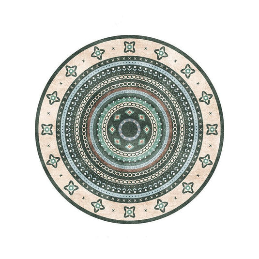 Bohemian Circular Carpet Ins Style Retro - Grand Goldman