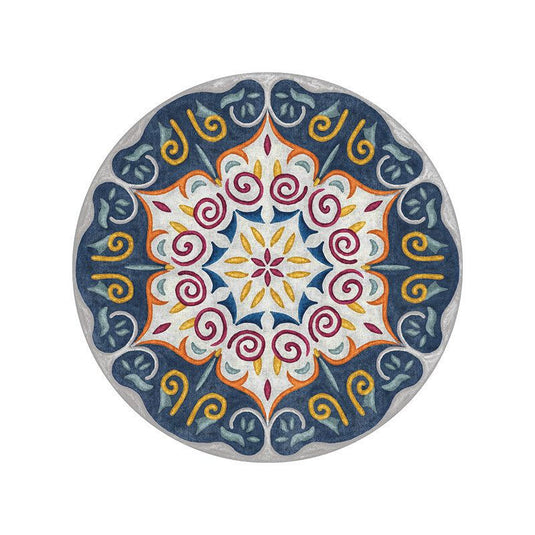 Bohemian Circular Carpet Ins Style Retro - Grand Goldman