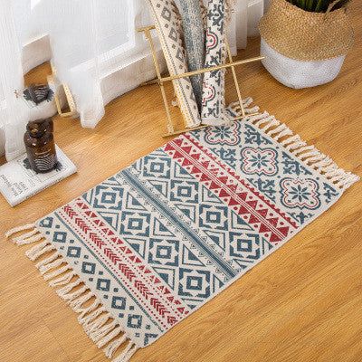 Bohemian style American carpet floor mat - Grand Goldman