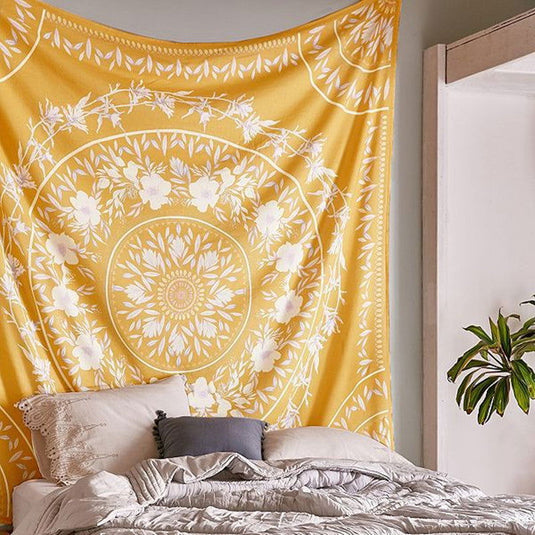 Bohemian Mandala Wall Tapestry - Grand Goldman