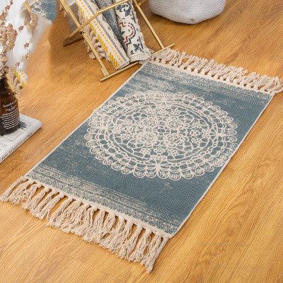 Bohemian style American carpet floor mat - Grand Goldman