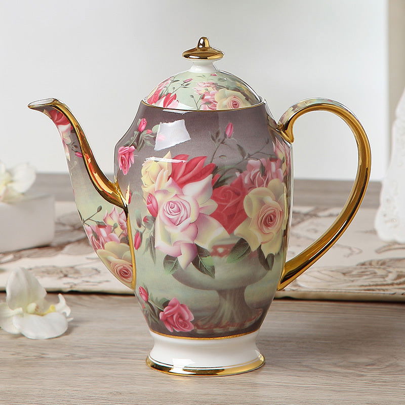 Bone China Coffee Mug Set - Grand Goldman