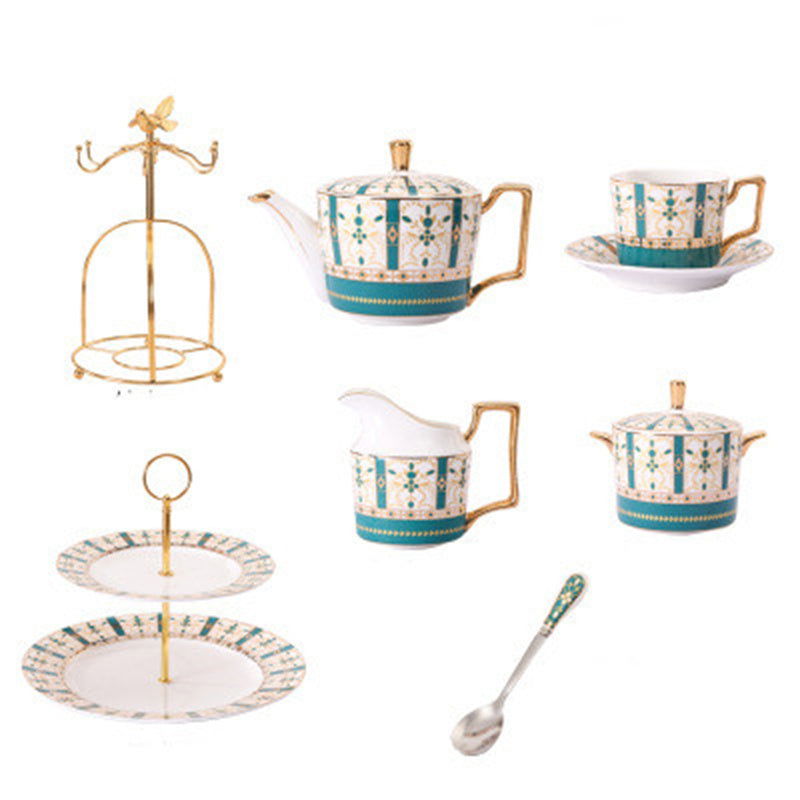 Bone China English Afternoon Tea Set - Grand Goldman