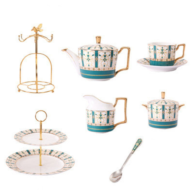 Bone China English Afternoon Tea Set - Grand Goldman