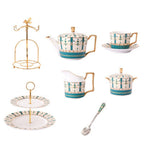 Bone China English Afternoon Tea Set - Grand Goldman
