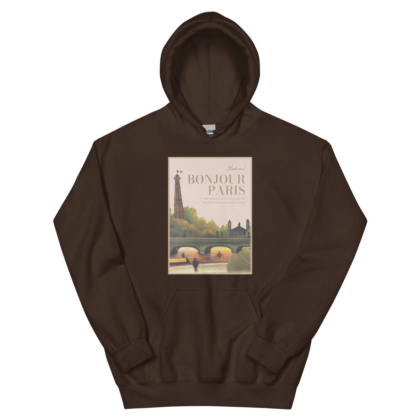 Bonjour Paris Unisex Hoodie - Grand Goldman