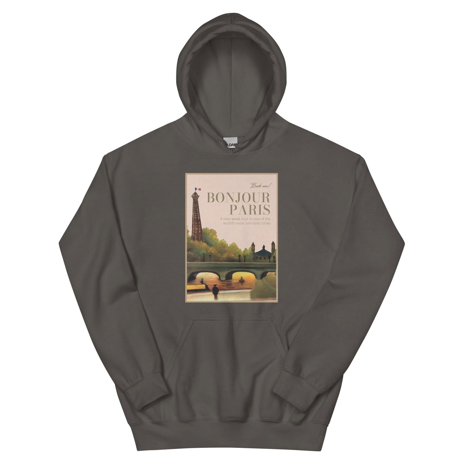 Bonjour Paris Unisex Hoodie - Grand Goldman